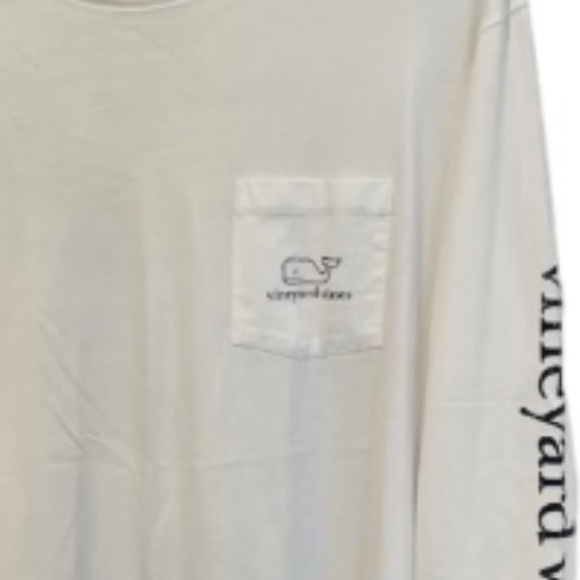 VINEYARD VINES Vintage Whale Long-Sleeve Pocket Tee - Picture 5 of 10